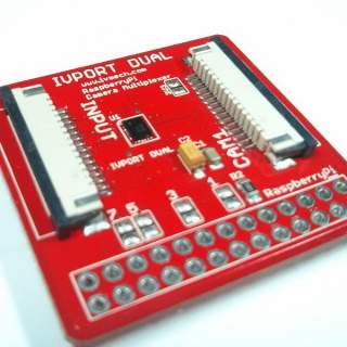 IVPort Dual Raspberry Pi Camera Module Multiplexer